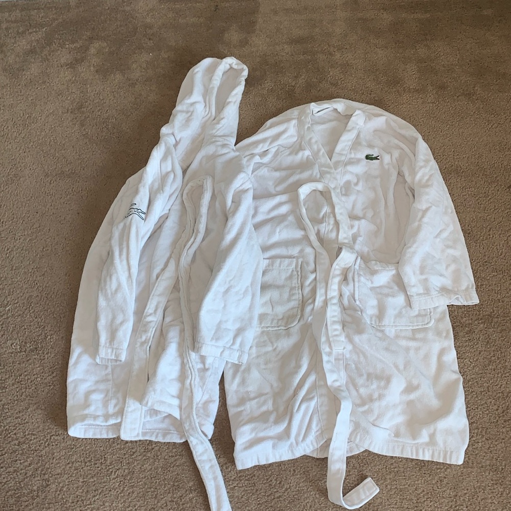 His & Hers Lacoste Bath Robe